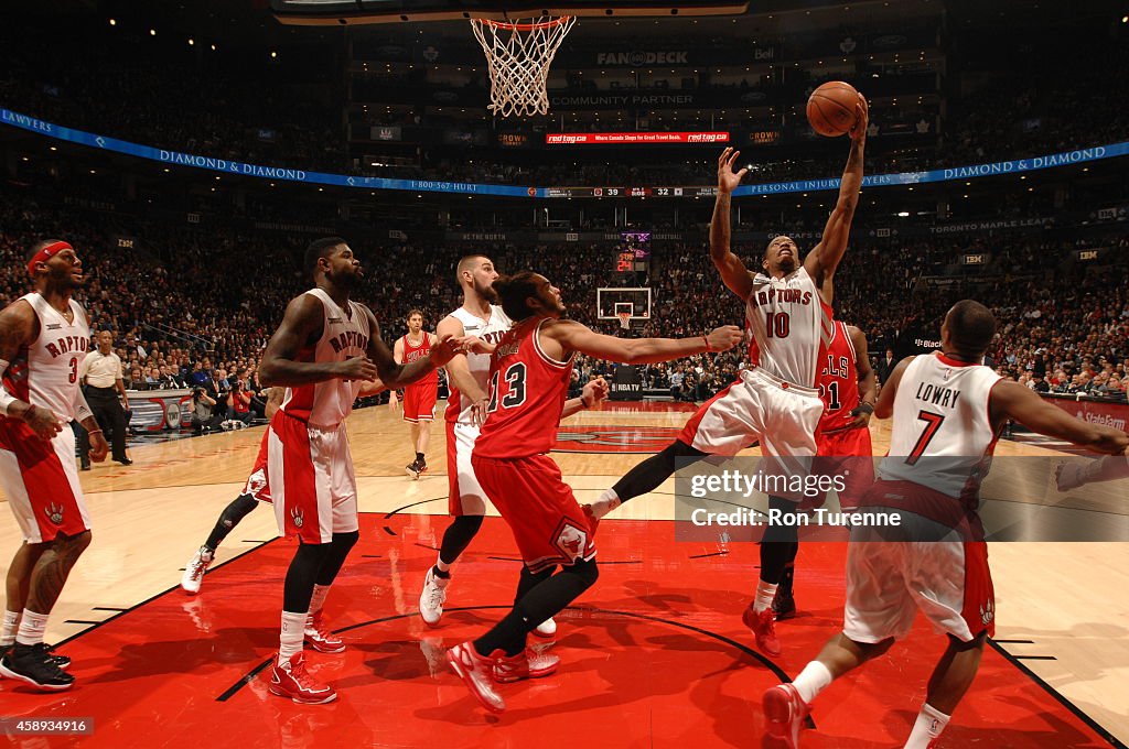 Chicago Bulls v Toronto Raptors