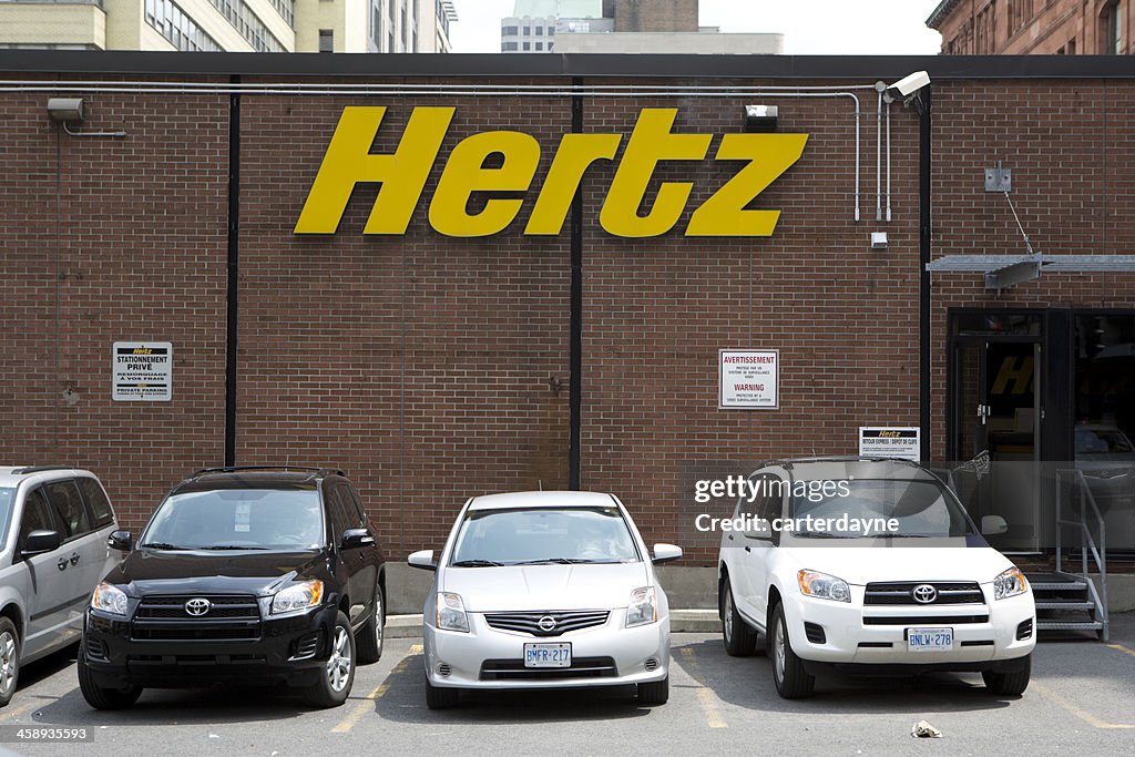 Hertz Car Rental Downtown Montreal, Canada