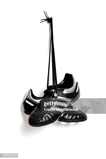 soccer shoes. - adidas cleats stock pictures, royalty-free photos & images