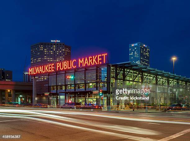 ミルウォーキーのパブリックマーケット - milwaukee ストックフォトと画像