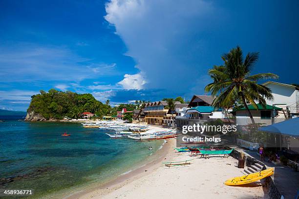 sabang, philippines - storm front - gallera stock pictures, royalty-free photos & images