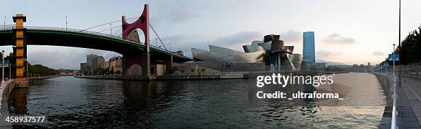 guggenheim museum bilbao - frank gehry stock pictures, royalty-free photos & images