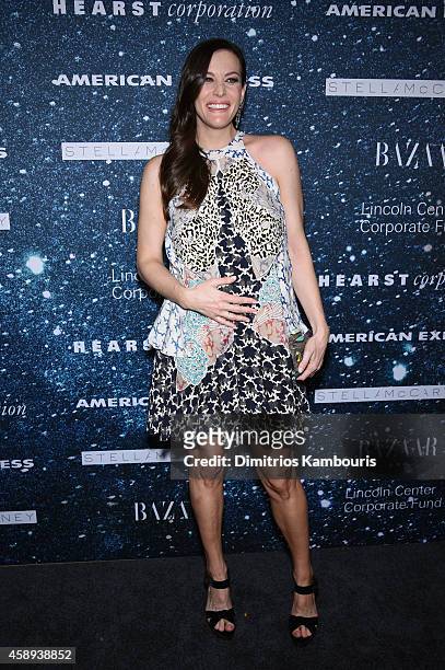 Actress Liv Tyler attends 2014 Women's Leadership Award Honoring Stella McCartney at Alice Tully Hall at Lincoln Center on November 13, 2014 in New...