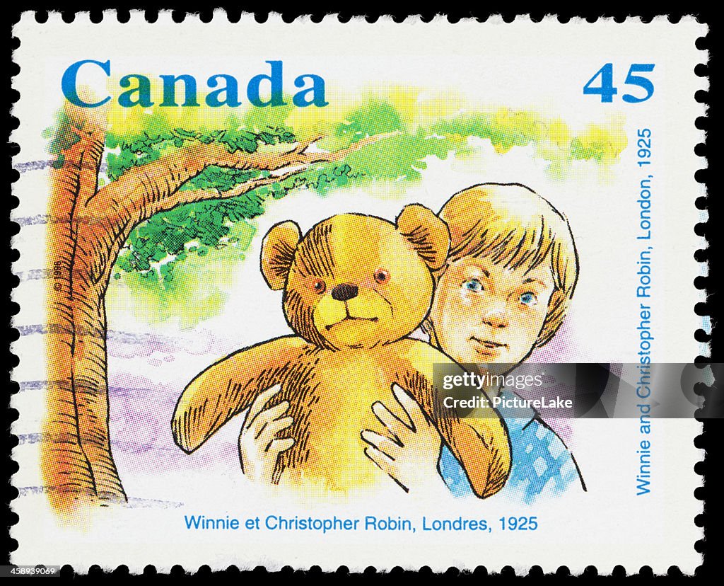 Canada Winnie the Pooh" (1925) Briefmarke"