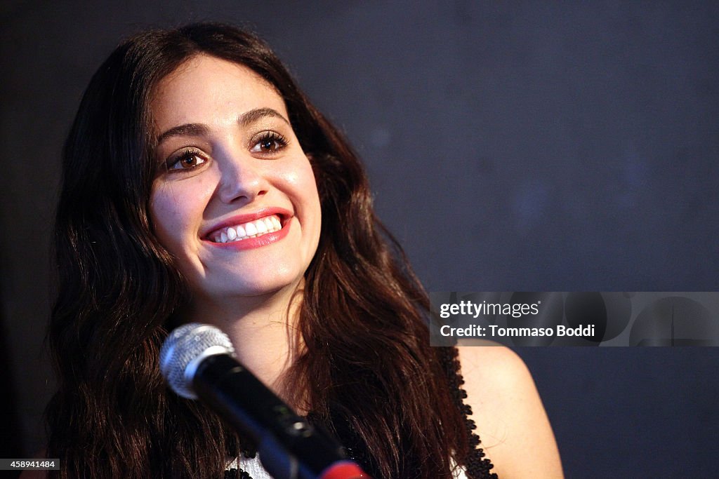 Emmy Rossum Helps Launch The Moto X Film Experience