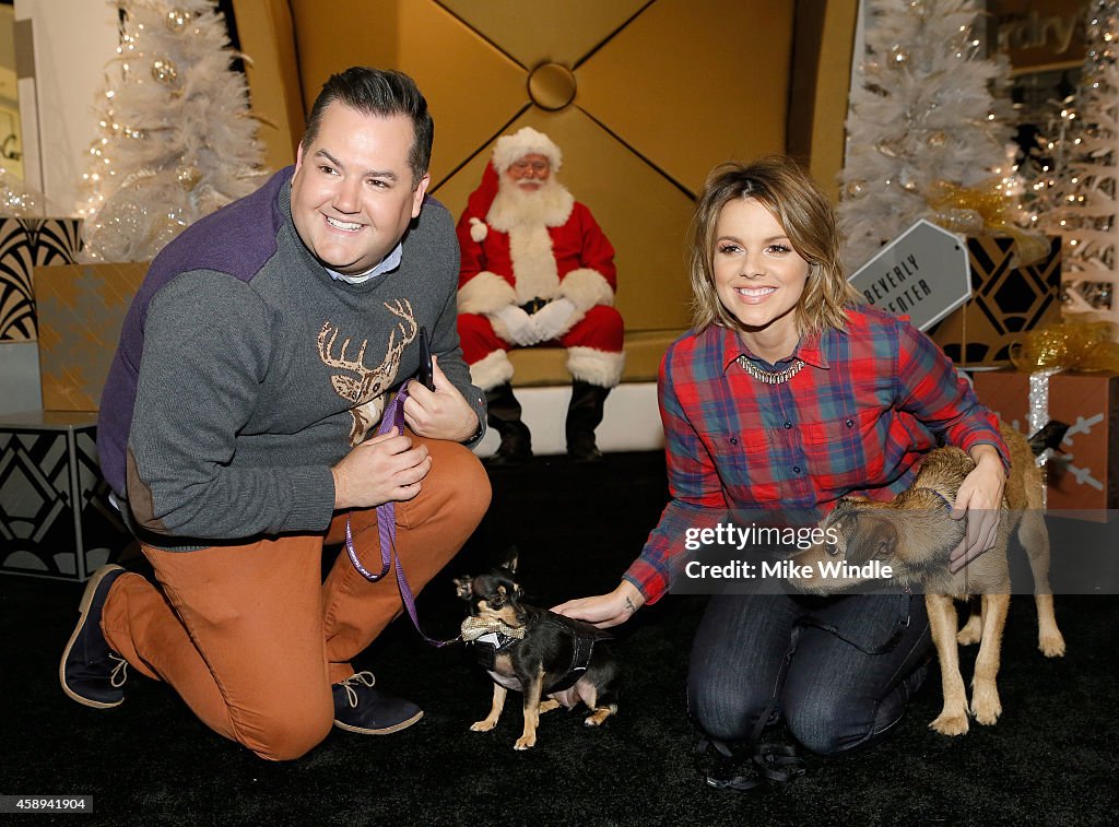 Beverly Center Holiday Debut With Stars And Their Pets 2014