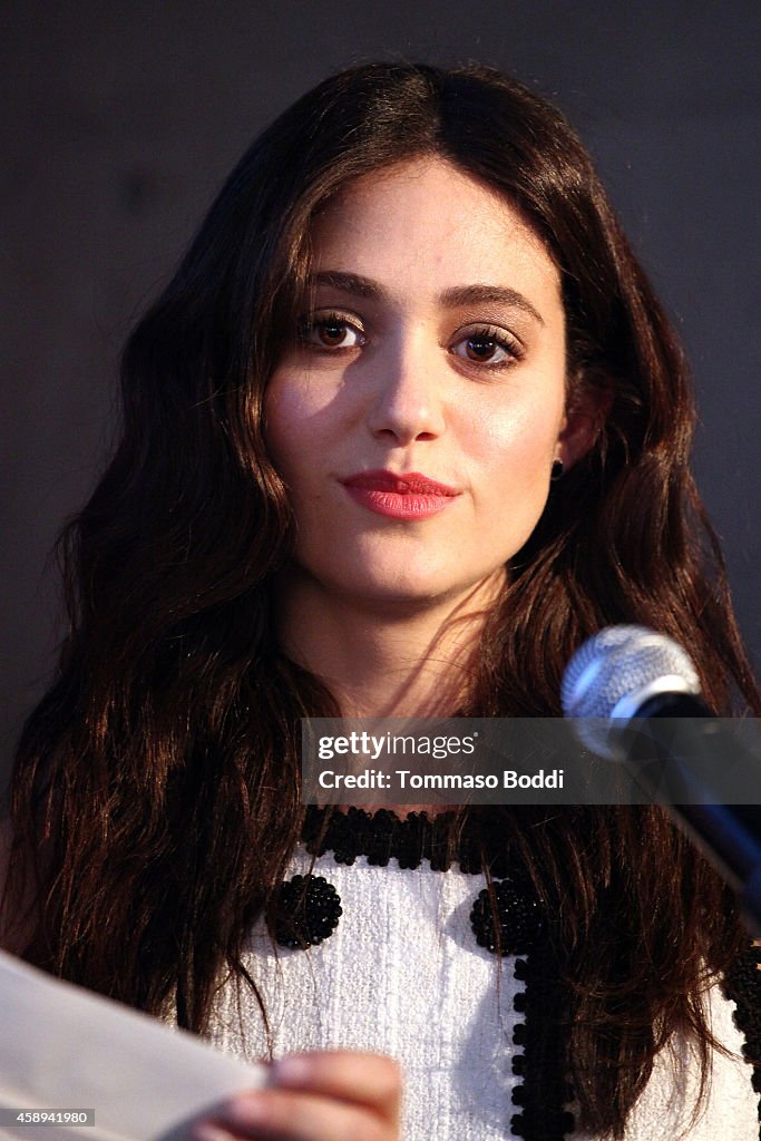 Emmy Rossum Helps Launch The Moto X Film Experience