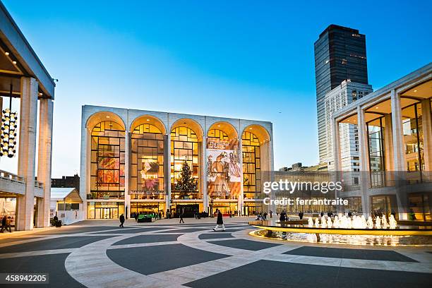 lincoln center new york - lincoln center nyc stock pictures, royalty-free photos & images