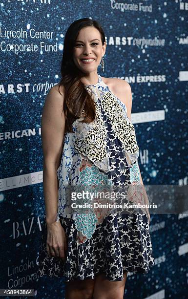 Actress Liv Tyler attends 2014 Women's Leadership Award Honoring Stella McCartney at Alice Tully Hall at Lincoln Center on November 13, 2014 in New...