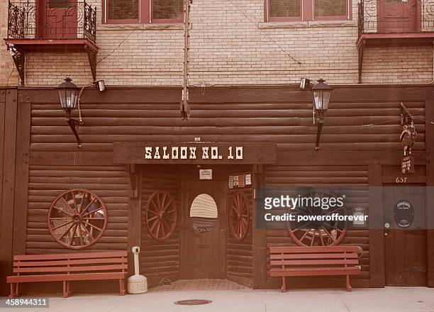 new saloon no.10 - deadwood, south dakota - deadwood south dakota 個照片及圖片檔