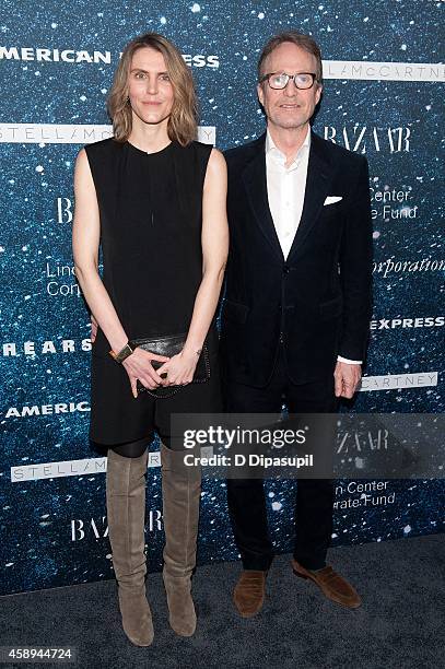 Gabriela Perezutti Hearst and Austin Hearst attend the 2014 Women's Leadership Award Honoring Stella McCartney at Alice Tully Hall at Lincoln Center...