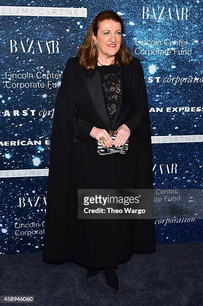 Editor-in-chief of Harpers Bazaar Glenda Bailey attends 2014 Women's Leadership Award Honoring Stella McCartney at Alice Tully Hall at Lincoln Center...