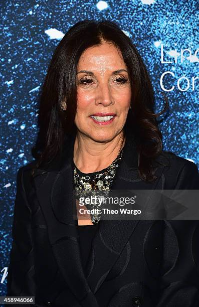 Olivia Harrison attends 2014 Women's Leadership Award Honoring Stella McCartney at Alice Tully Hall at Lincoln Center on November 13, 2014 in New...