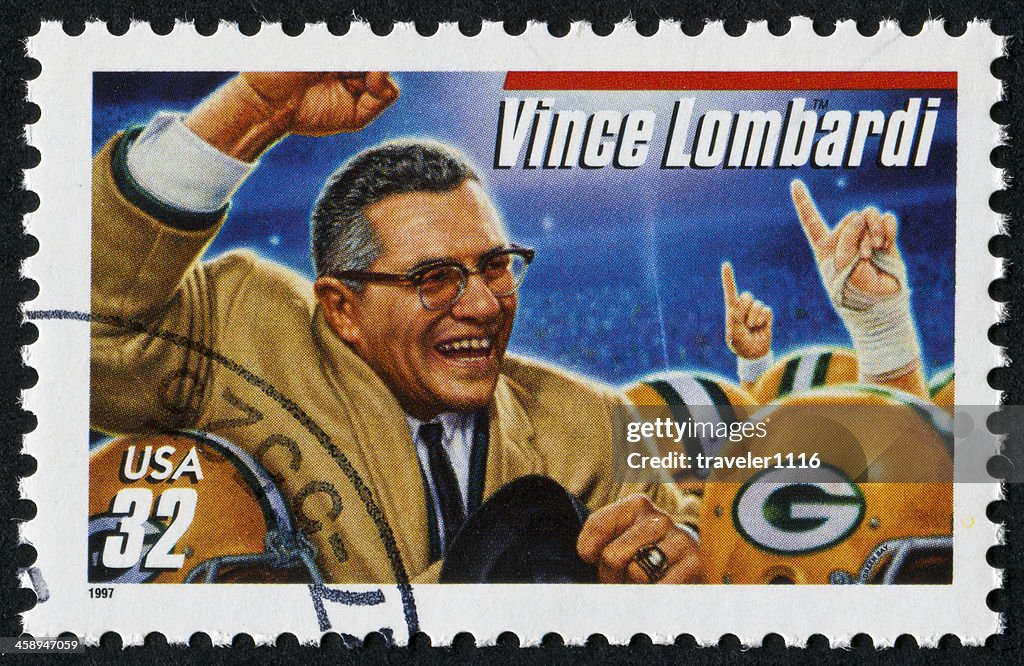 Vince Lombardi Stamp