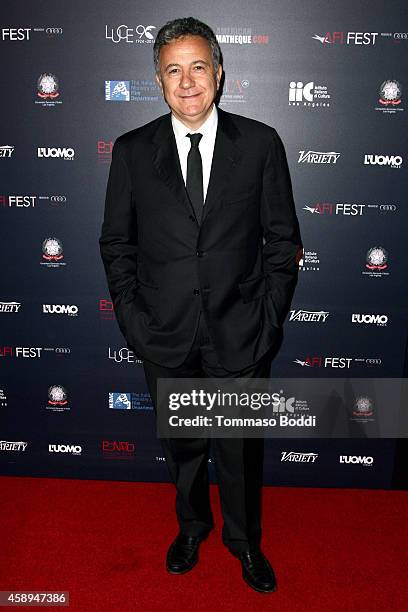 Producer Paolo Del Brocco attends the American Cinematheque Film Series Cinema Italian Style opening night gala held at the Egyptian Theatre on...