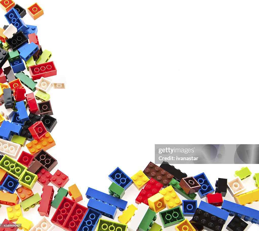 Lego Interlocking Blocos e tijolos para construção