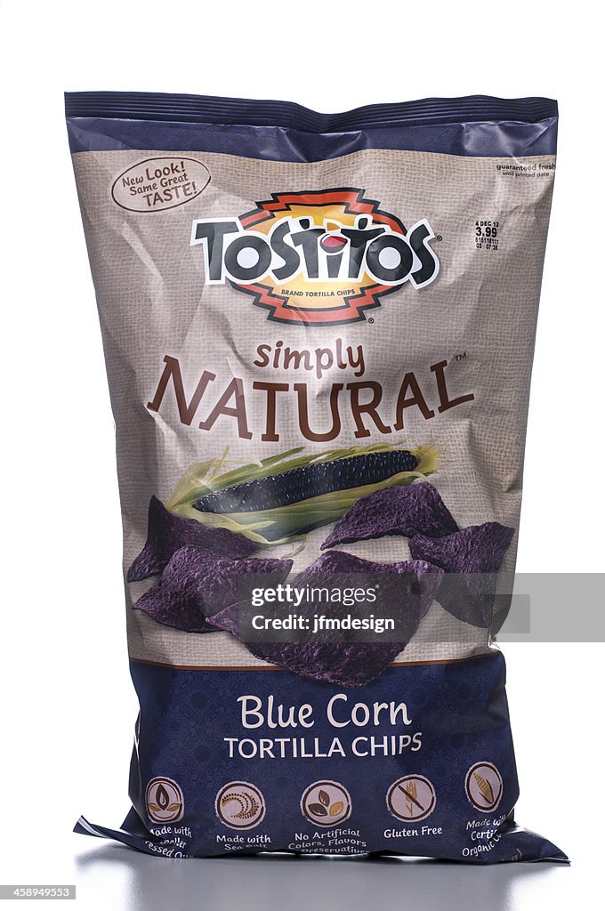 Tostitos Simple Natural Blue Corn Tortilla Chips