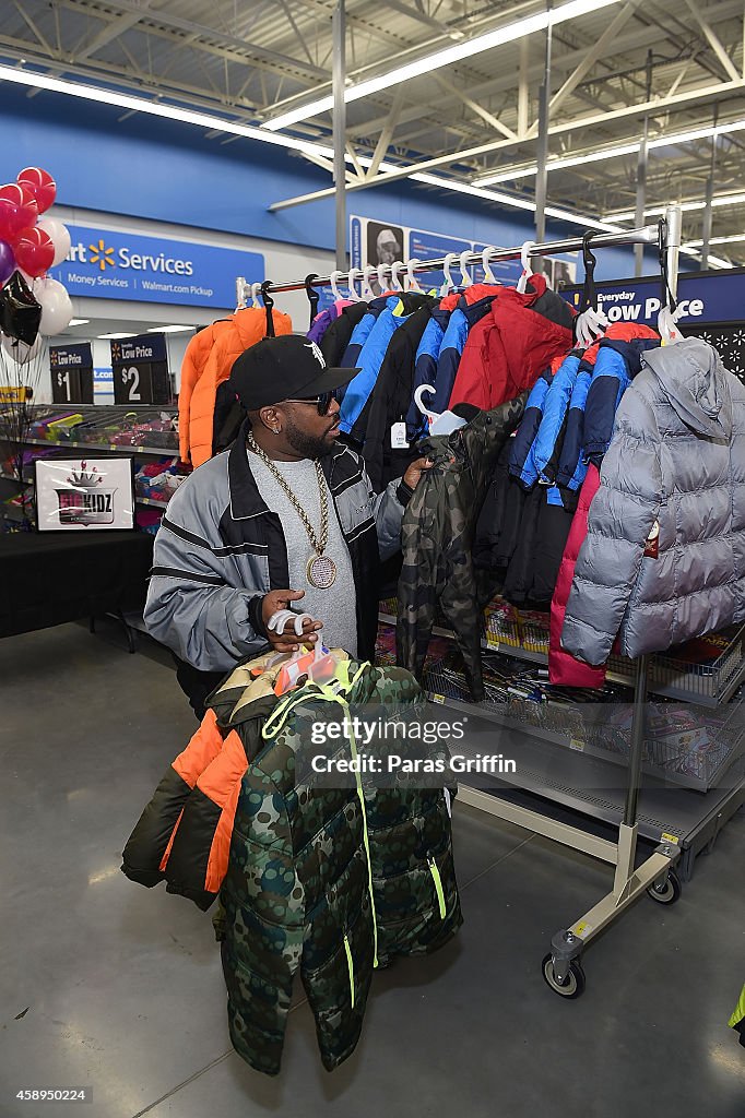 Big Boi Donates Winter Coats To The Community