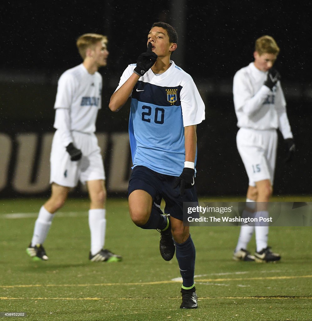 Maryland 3A boys' soccer state final River Hill vs. Huntingtown