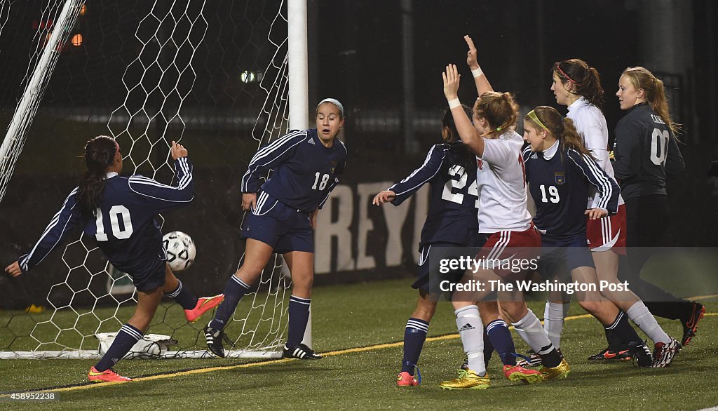 Maryland 3A girls' soccer state final River Hill vs. Linganore