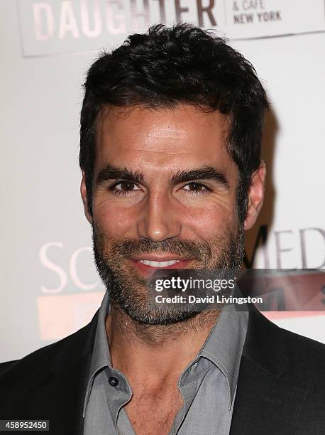 Actor Jordi Vilasuso attends the premiere of "Food Chains" at the Los Angeles Theater Center on November 13, 2014 in Los Angeles, California.