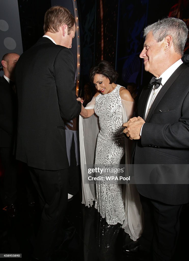 The Duke And Duchess Of Cambridge Attend The Royal Variety Performance