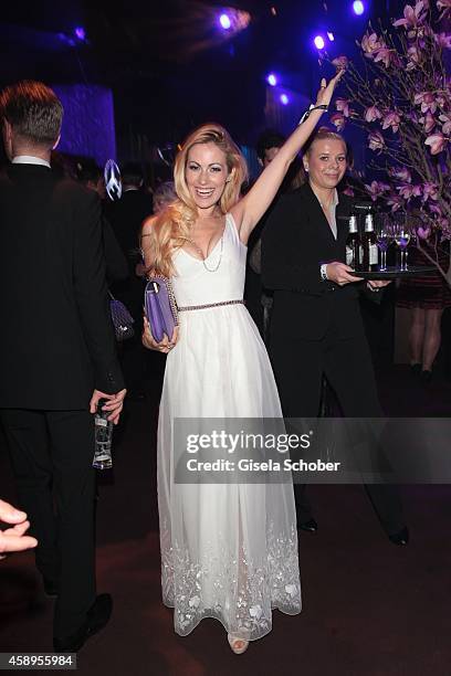 Andrea Kaiser during the Bambi Awards 2013 after show party on November 13, 2014 in Berlin, Germany.