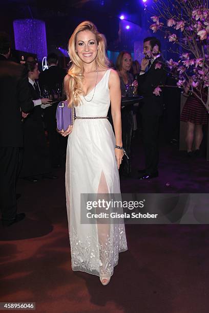 Andrea Kaiser during the Bambi Awards 2013 after show party on November 13, 2014 in Berlin, Germany.
