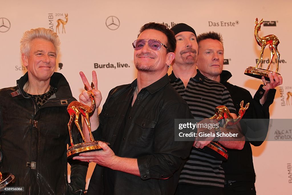 Bambi Awards 2014 - Winners Board