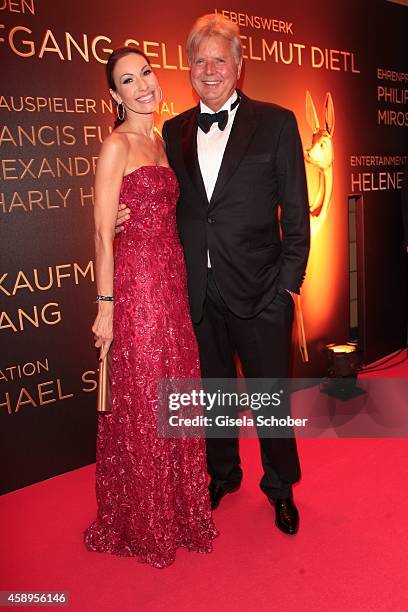 Karlheinz Koegel and his wife Dagmar Koegel during the Bambi Awards 2013 after show party on November 13, 2014 in Berlin, Germany.