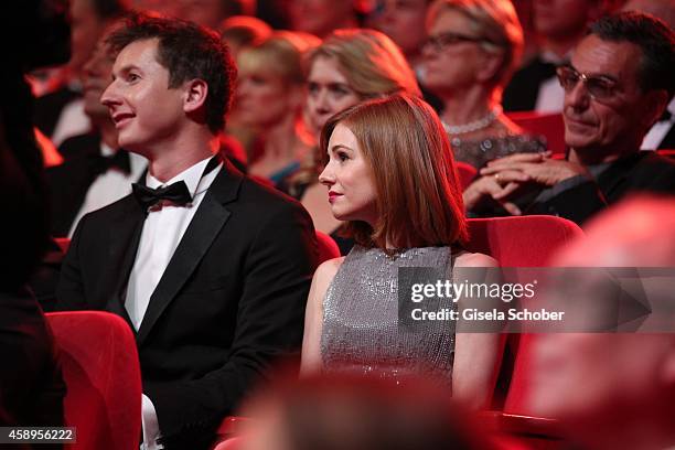 Josefine Preuss is seen in the audience during the Bambi Awards 2014 show on November 13, 2014 in Berlin, Germany.