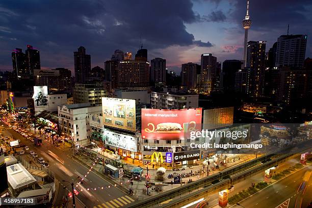 bukit bintang kuala lumpur malaysia - bukit bintang stock pictures, royalty-free photos & images