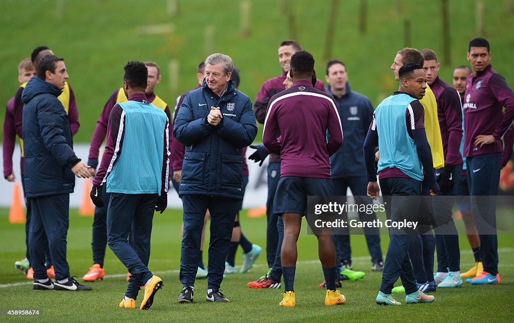 England Training Session