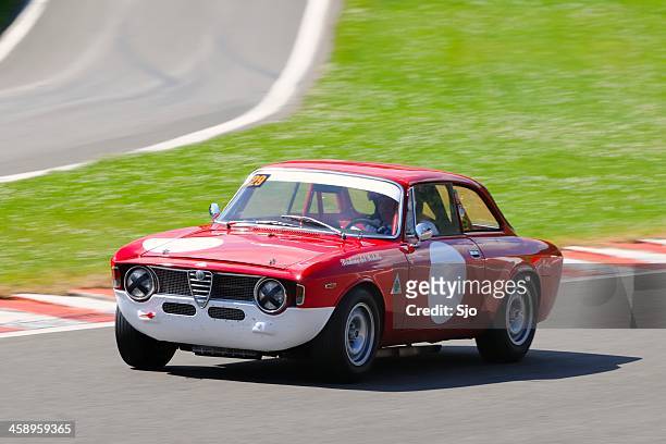 alfa romeo gta - rally car stock pictures, royalty-free photos & images