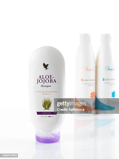 aloe jojoba shampoo by forever living - jojoba isolated stock pictures, royalty-free photos & images