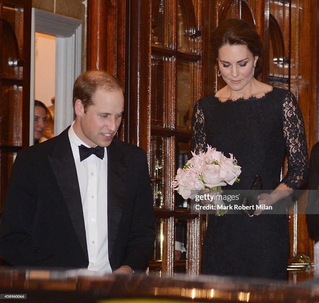 The Duke And Duchess Of Cambridge Attend The Royal Variety Performance