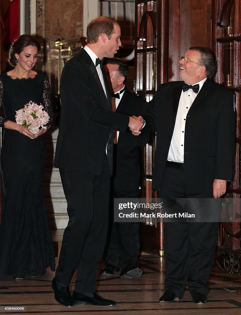 The Duke And Duchess Of Cambridge Attend The Royal Variety Performance