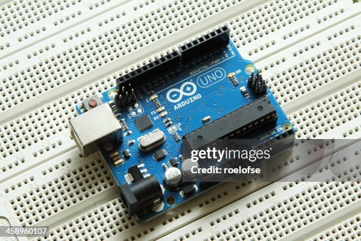 Arduino UNO microcontroller Arduino UNO microcontroller