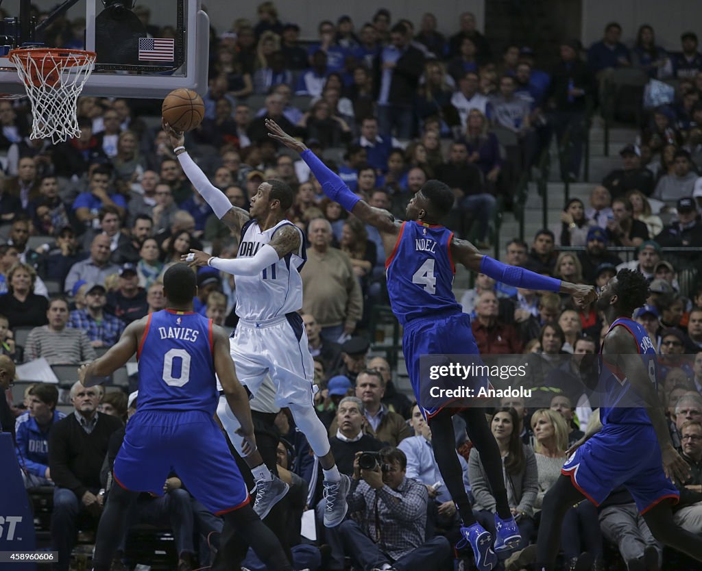 Dallas Mavericks v Philadelphia 76ers