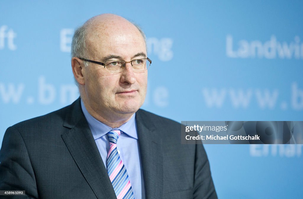 EU-Commissioner Phil Hogan Visits Berlin