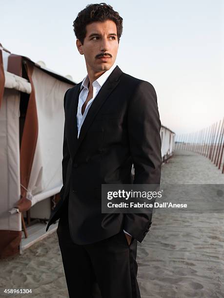 Actor Francesco Scianna is photographed for Vanity Fair - Italy on September 1, 2013 in Venice, Italy.