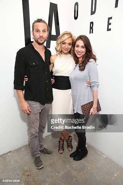 Logan Marshall-Green, Diane Marshall-Green and Lili Flores attend the LA ODYSSEY Reverie, Collaboration Shot By Lily Flores, Serge Gil & Scarlet Mann...