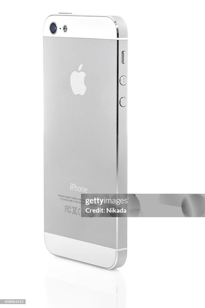 Side view of an iPhone 5