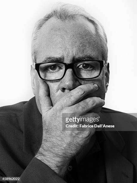Director Bret Easton Ellis is photographed for Vanity Fair - Italy on September 1, 2013 in Venice, Italy.