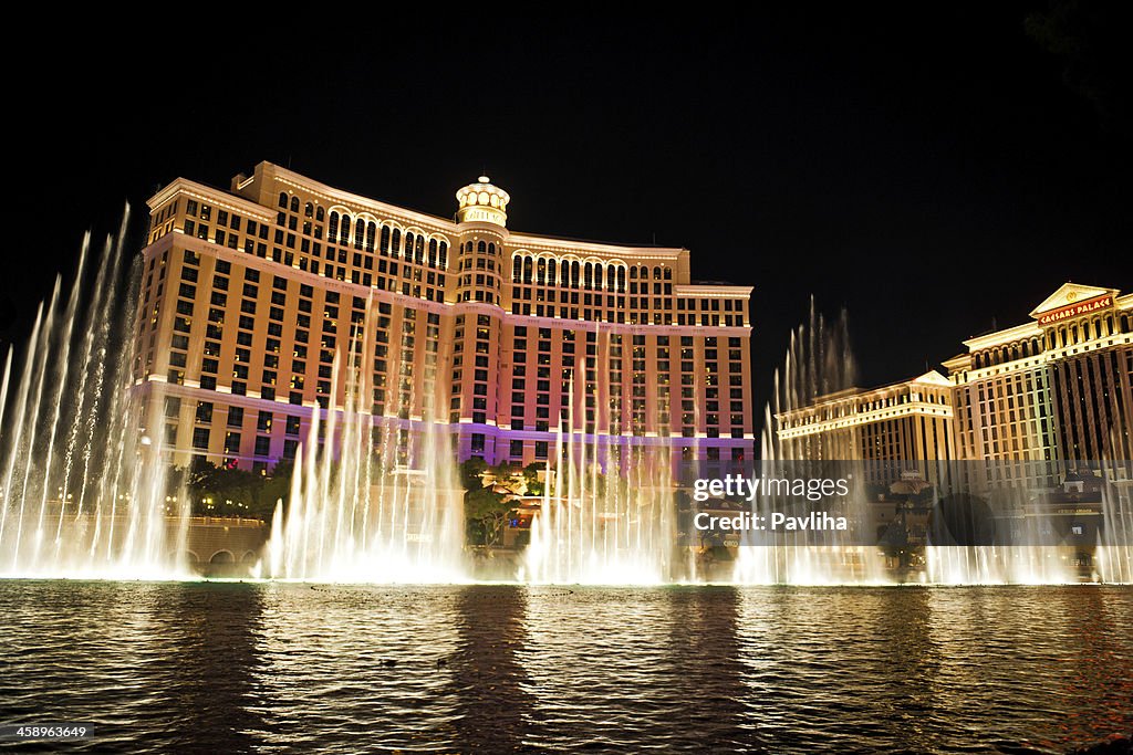 Bellagio Hotel Cacino e Caesars Palace Las Vegas, USA
