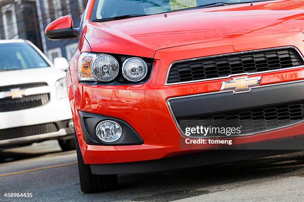 chevrolet sonic lt - chevrolet stock pictures, royalty-free photos & images