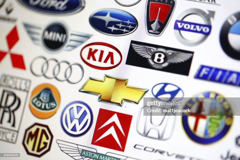 Vehicle manufacturer logos