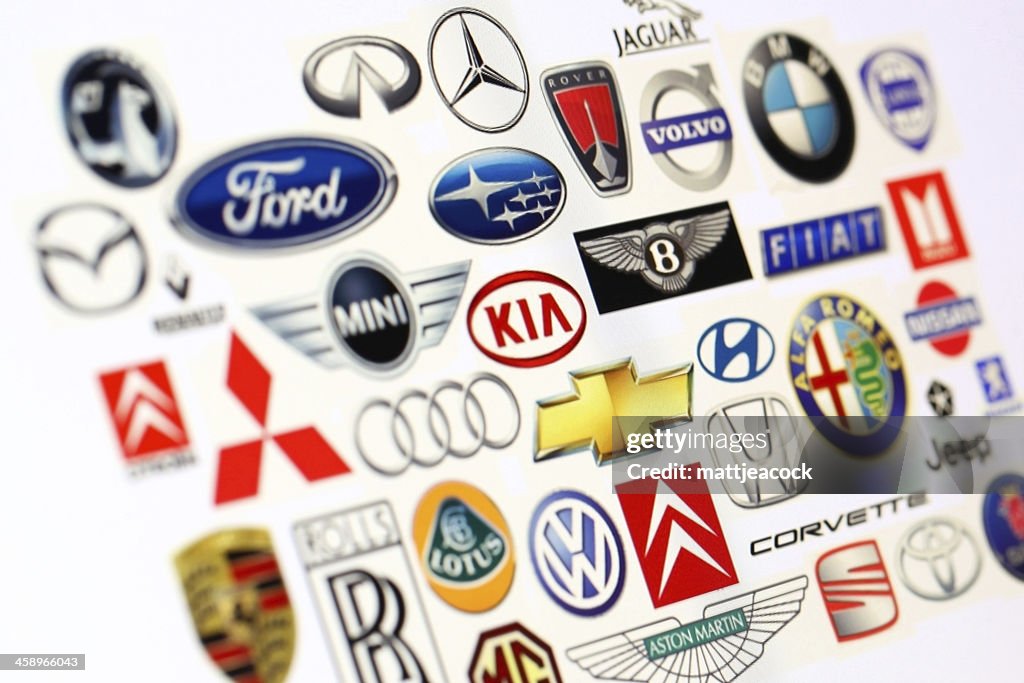 Vehicle manufacturer logos
