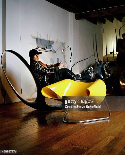 Designer Ron Arad is photographed on March 21, 2008 in London, England.