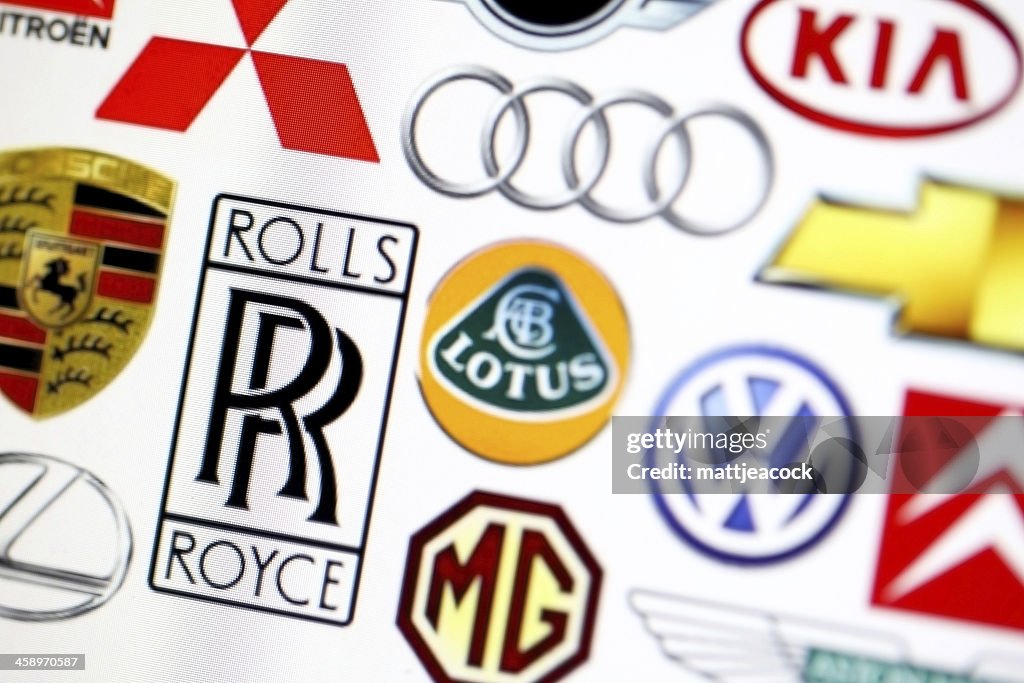 Vehicle manufacturer logos